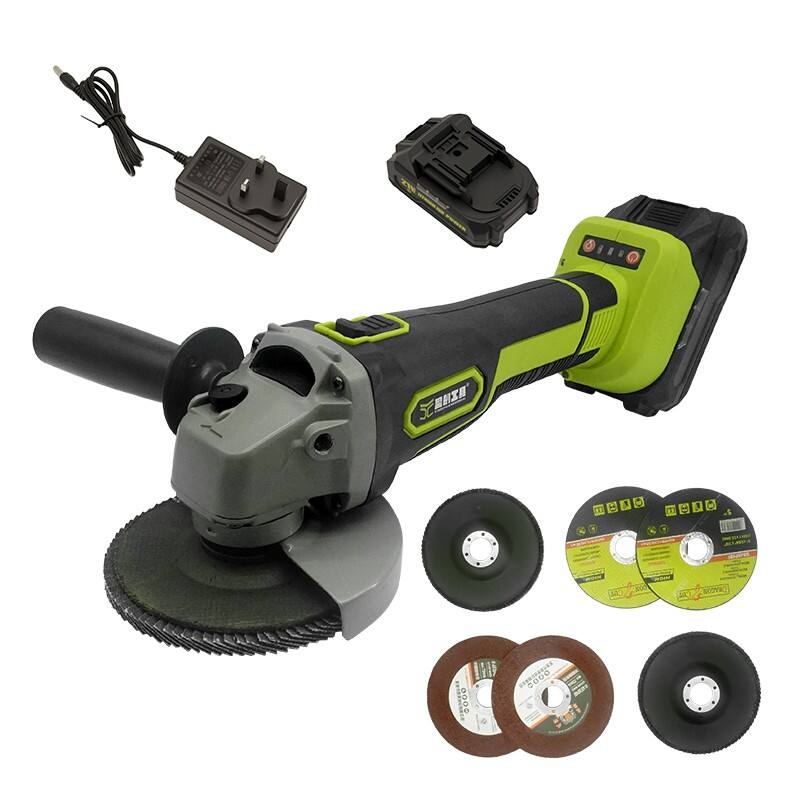 BL-6100 Customizable  Brushless Cordless Battery Power Tool Electric Mini Micro Cordless Machine Accessories Angle Grinder