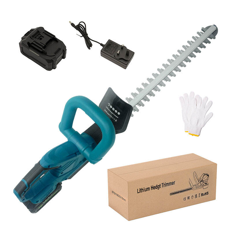 Wholesale 600mm Electric Cordless Edged Blade Hedge Trimmer DIY Industrial Handheld Tool for Garden Bushes Holly Flower