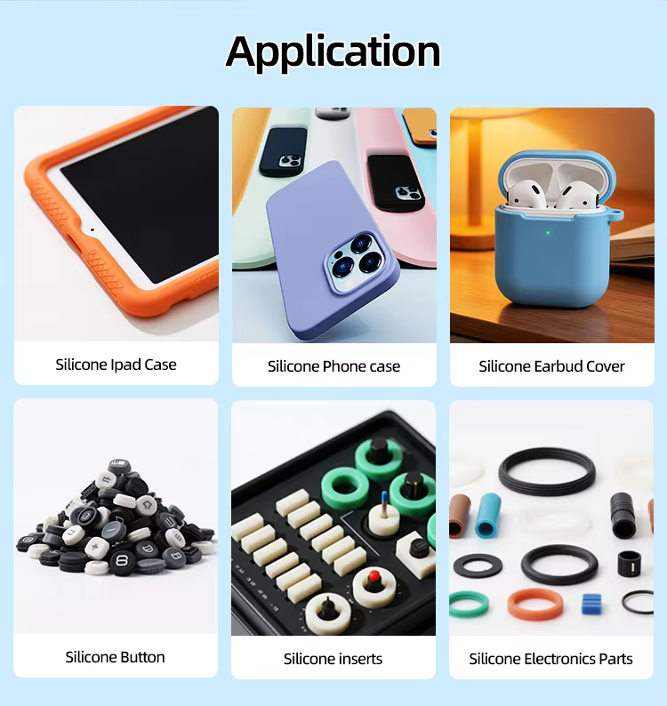 soft durable anti slip shockproof dust proof snug fit silicone earphone cases for most models easy install washable for daily-5