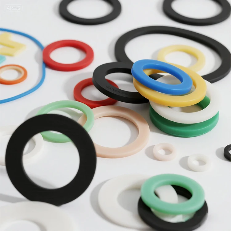 Custom-Made High-Temp Silicone Seals Gaskets Precision-Engineered for Industrial Pumps Heavy Machinery Engines