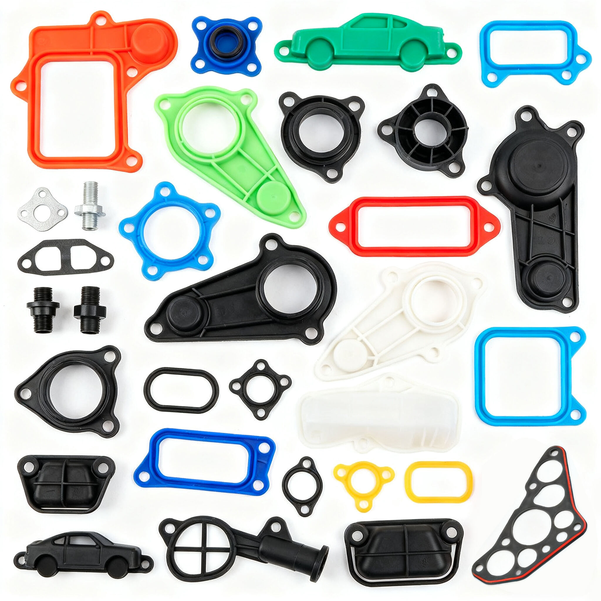 Multi-Use Automotive Silicone Rubber Products for Fix Leaks & Seals Prevent Scratches Covers & Organize Wires Sleeves