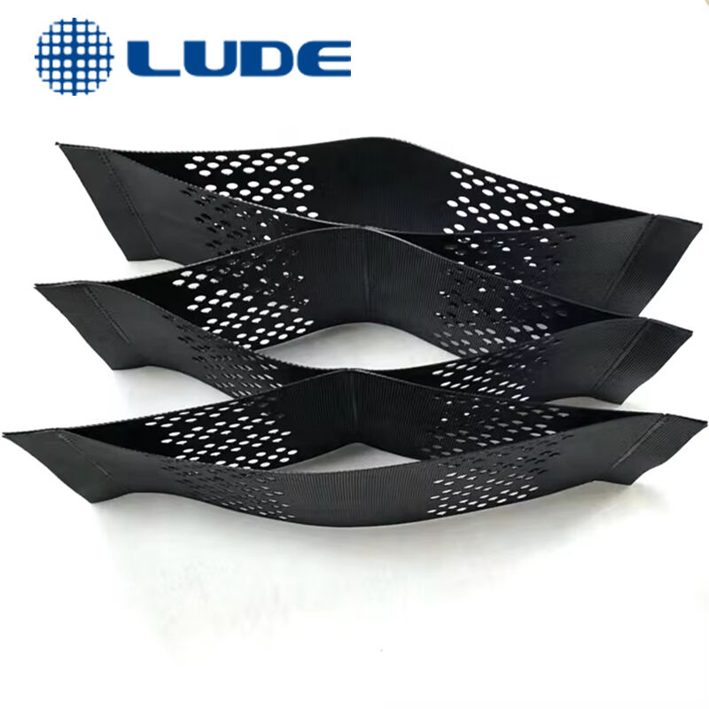product hdpe geocell gravel stabilizer 50mm 200mm manufacturers price for ground grid for farm land walkway driveway road strengthening-4