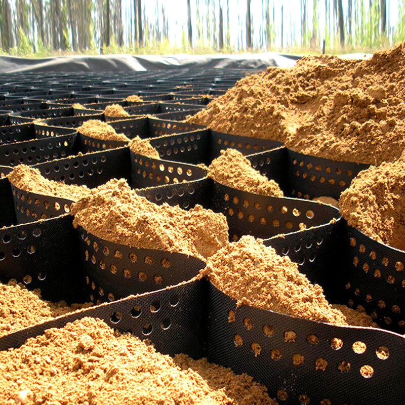 How geocell material improves soil stability and erosion control
