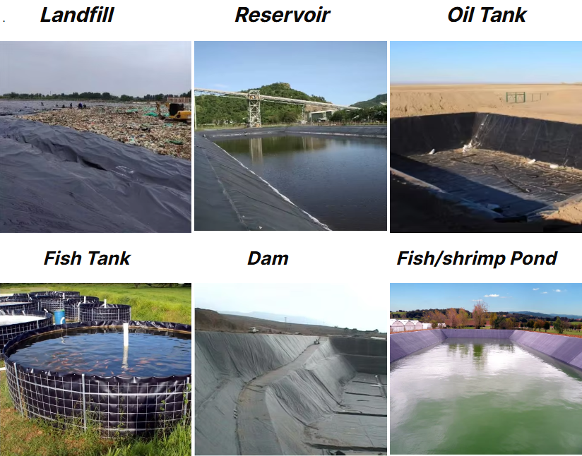 product hdpe geomembranes industrial outdoor use 1mm 2mm dam biodigester agricultural pond liners shrimp farms fish ponds landfill-9