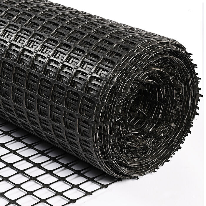 What are the benefits of using biaxial geogrid in construction projects