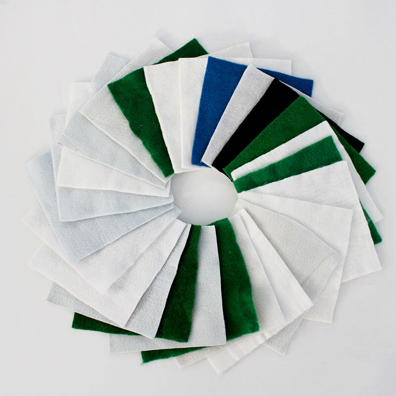 What are the benefits of using woven geotextile in road construction?