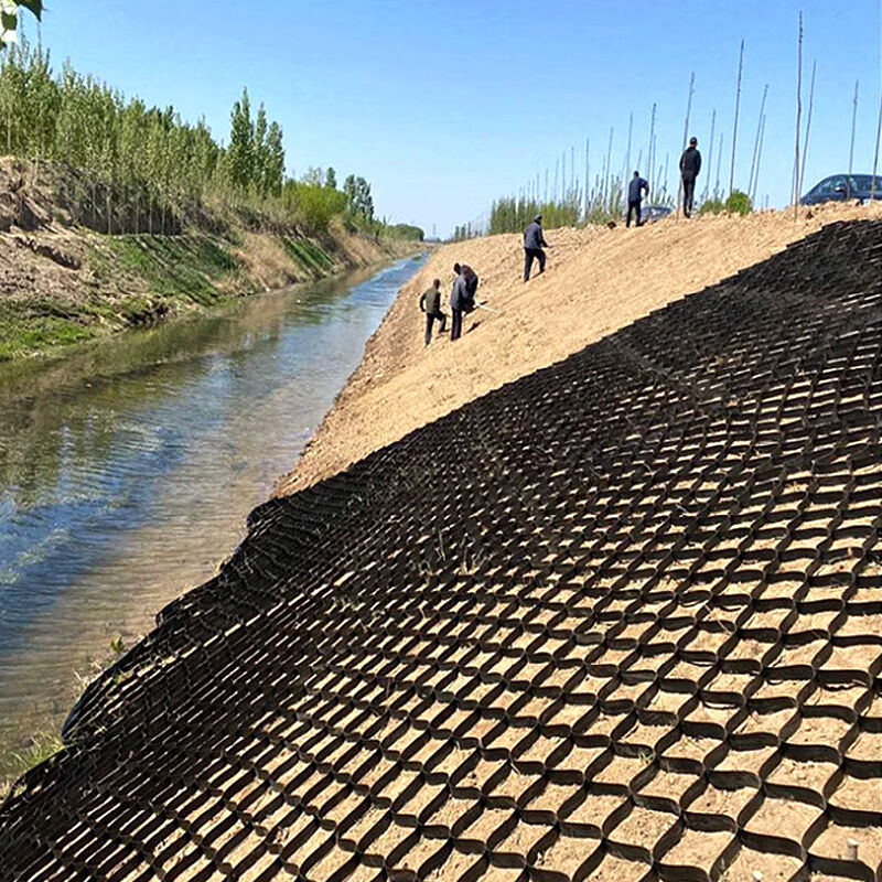 Protecting slopes and preventing erosion with geocell technology