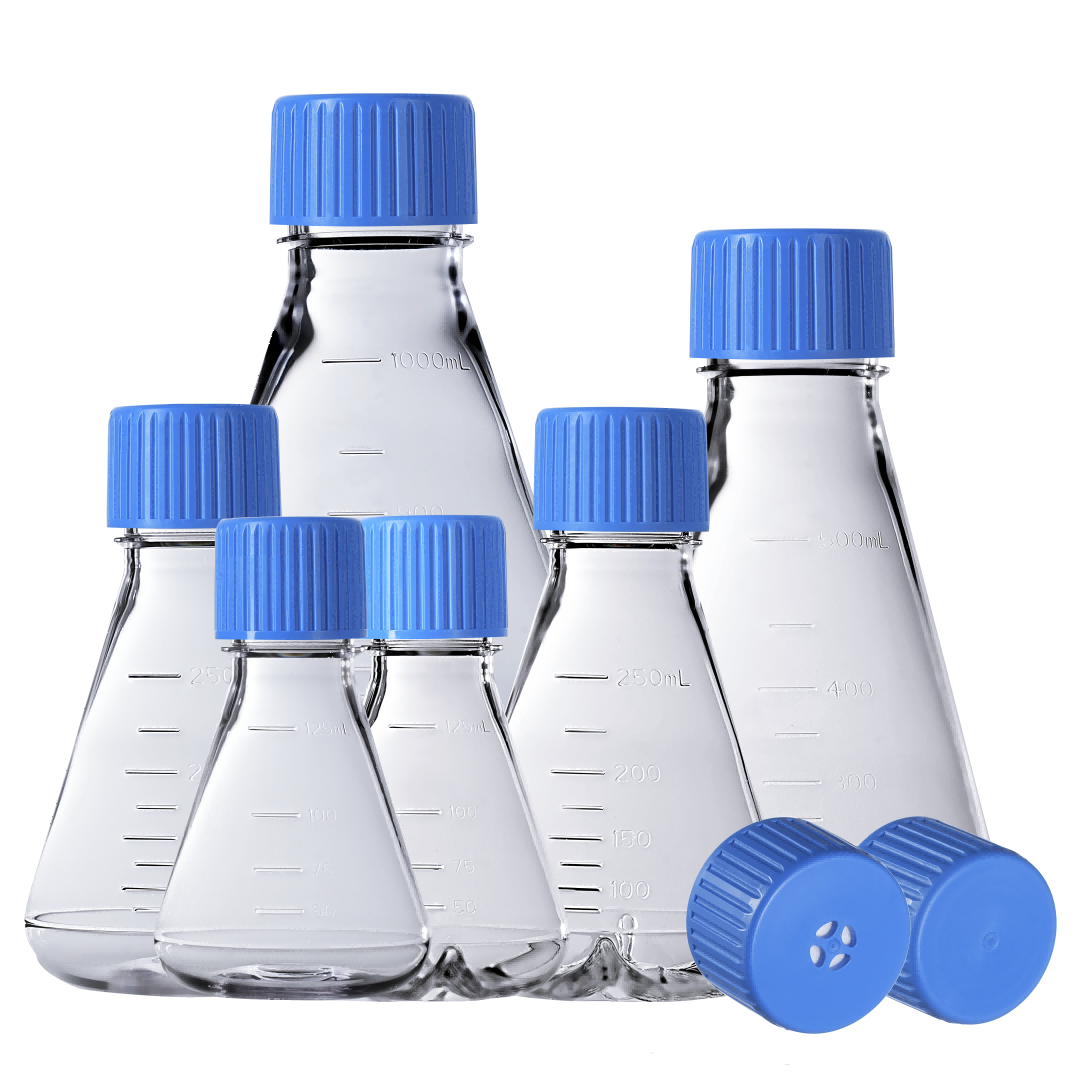 Flakon Erlenmeyer PC dhe PETG
