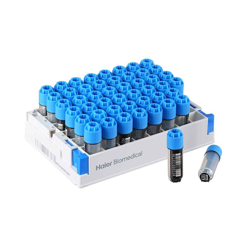 Biobank 2D Barcoded Cryotube Barcode Cryogenic Vial Tuba për Ruajtjen e Shembujve