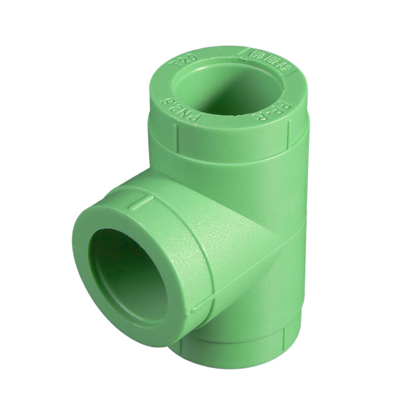 PPR Pipe Tee - Cold & Hot Water Plastic Tube Fittings Wholesale