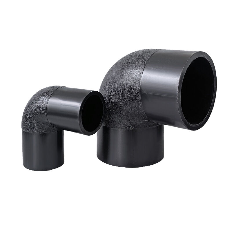 Factory Direct Sales HDPE Pipe Fittings Butt Fusion Elbow