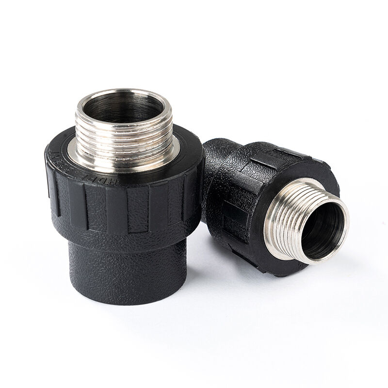 Factory Direct Sales HDPE Pipe Fittings Male Adaptor