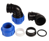 PP Compression Fittings Female Elbow HDPE Fittings