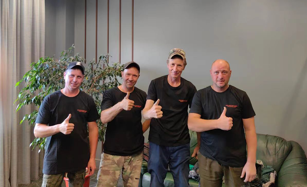 Successfully exported HDPE pipes to Eastern Europe region: High-quality products and customer friendship win-win