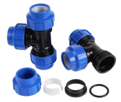 PP Compression Fittings Tee HDPE Fittings