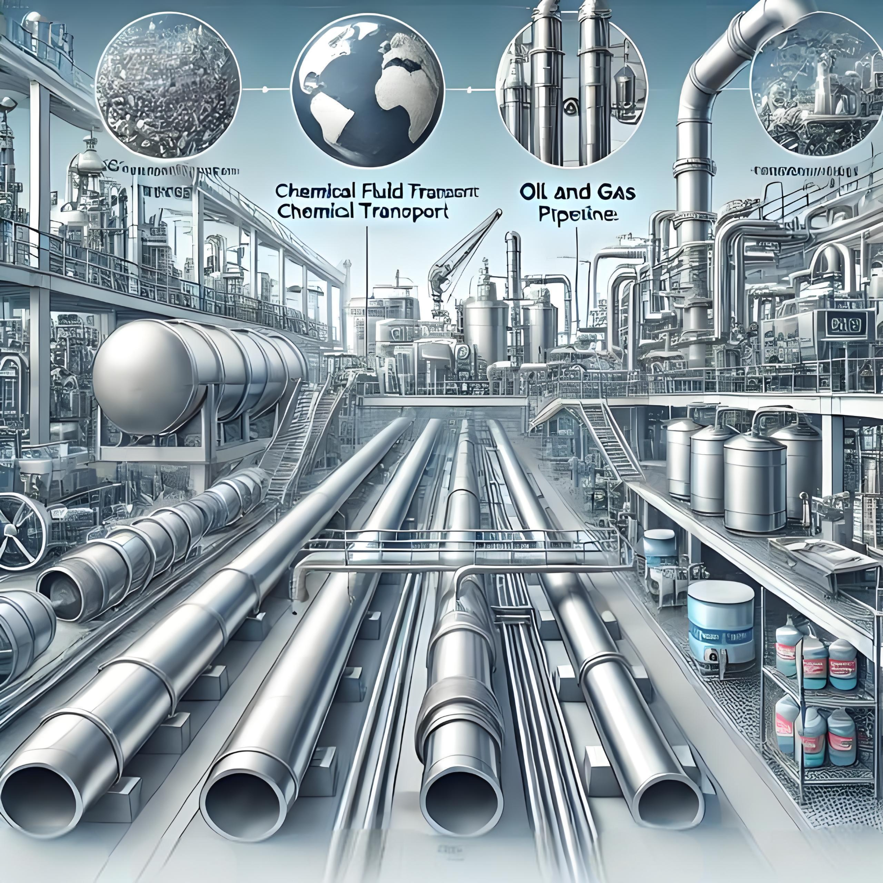 Por que o tubo sem costura de carbono é amplamente utilizado nos campos químico e farmacêutico?