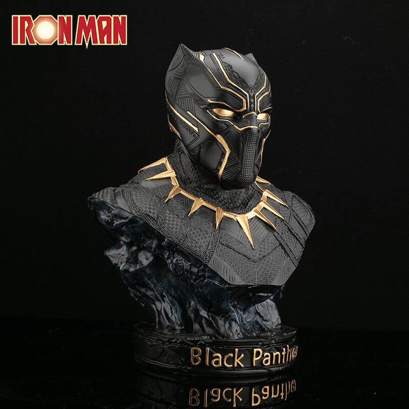 Black Panther Bust Statue