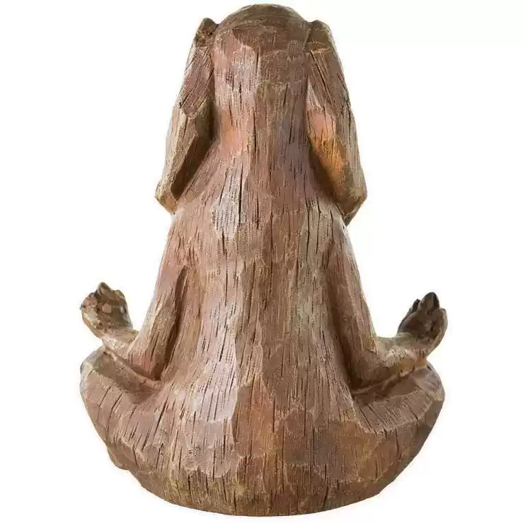 Long-Eared Rabbit Resin Garden Ornament