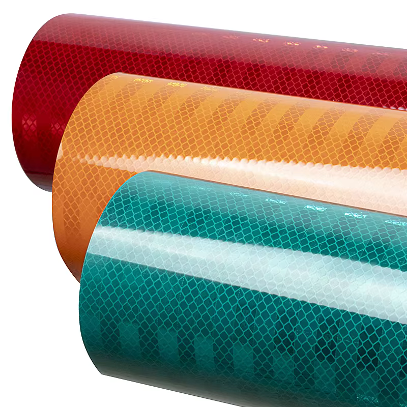 3HAO EGP Factory Price PETReflective Material Sheet Adhesive Engineering Grade Reflective Film Vinyl Roll