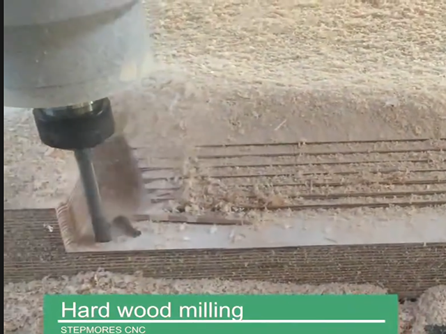 Hard wood milling