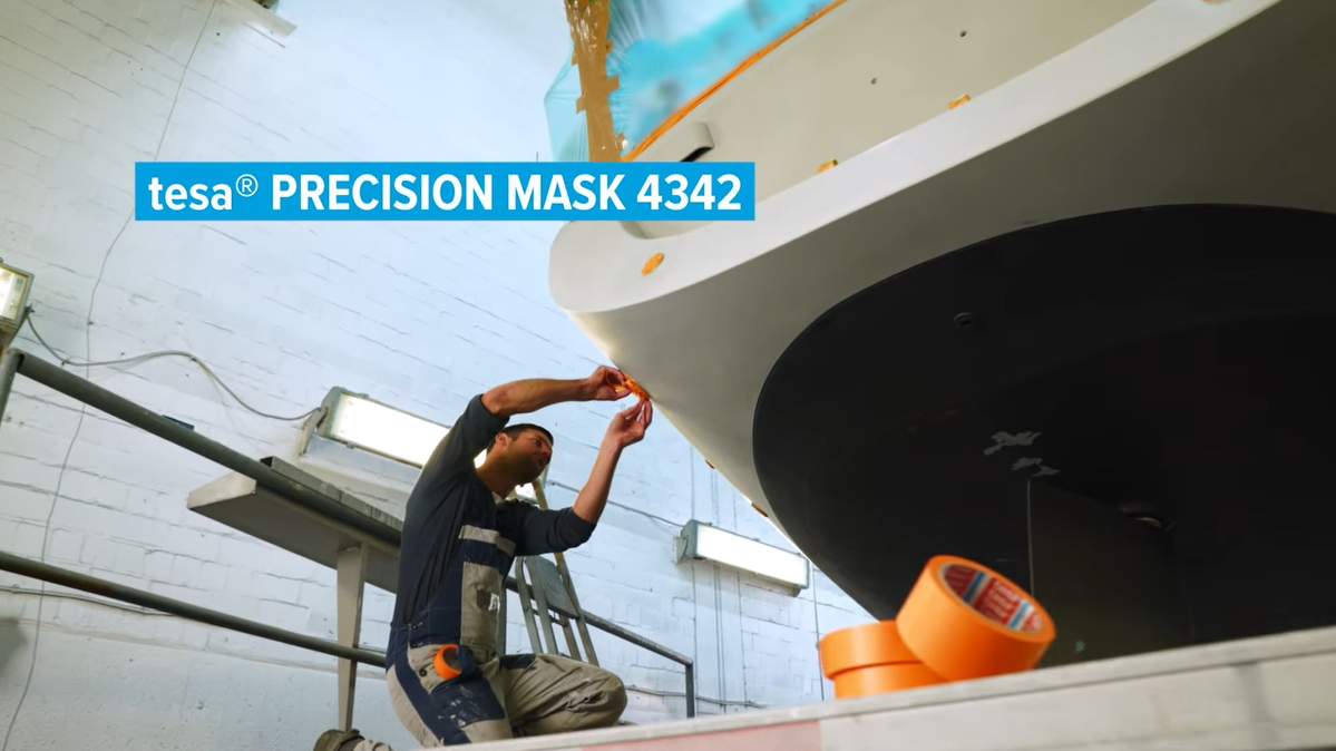 Precision Masking Tape with Acrylic Adhesive: The Ultimate Solution for Demanding Painting and Lacquering Tasks