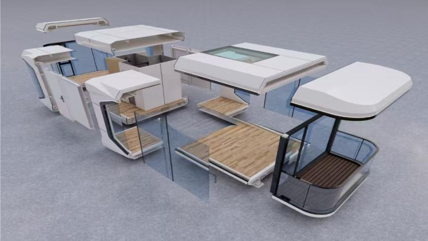 modular space capsule -1