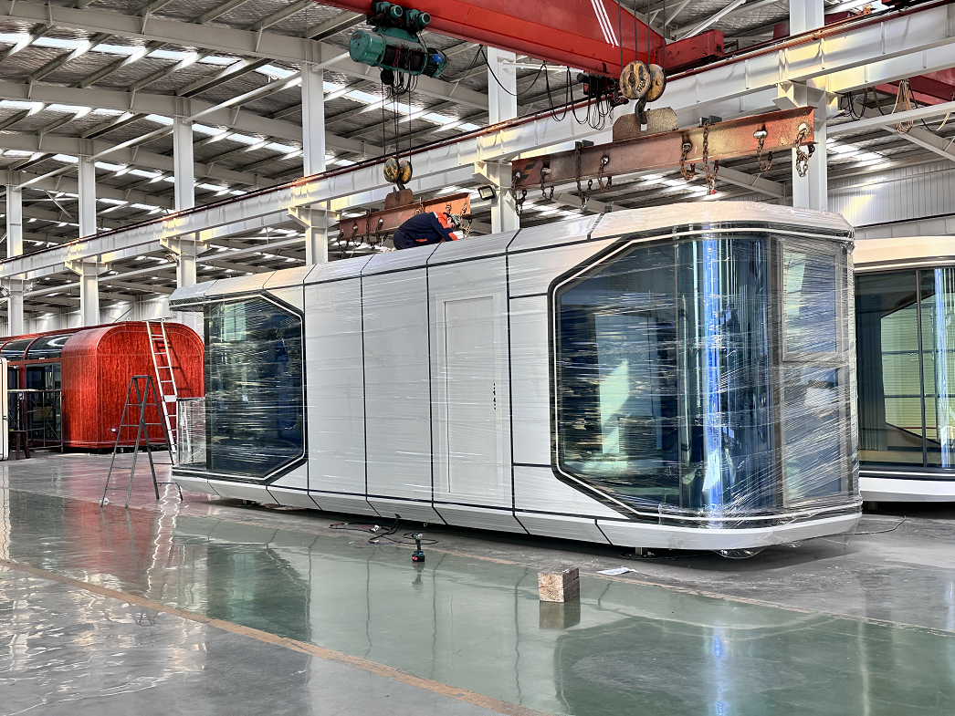 "Future Living Pods" Across the Pacific