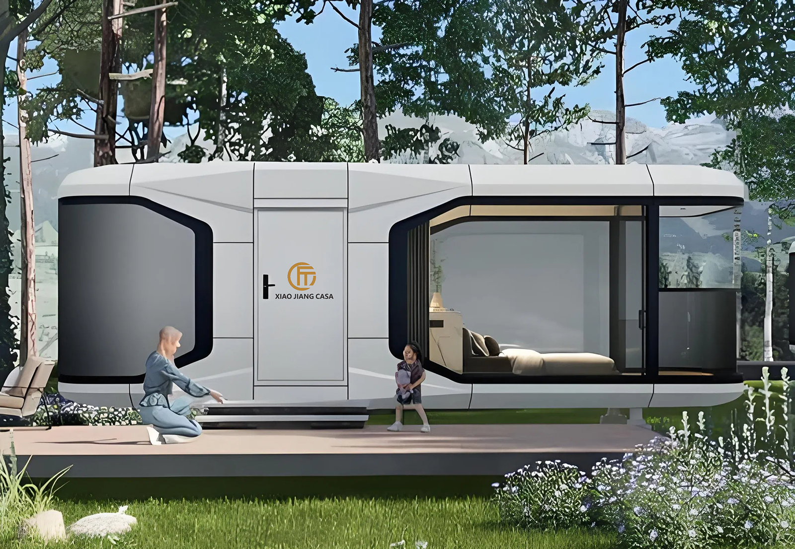 Casa Capsula Spaziale Modulare\/Smart Eco Capsula