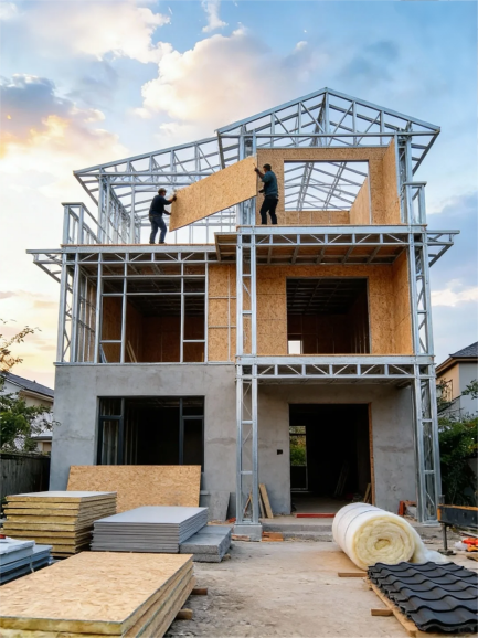 New Release—Light Steel Villa, Bringing a Fully Furnished Light Steel Home into Everyday Life