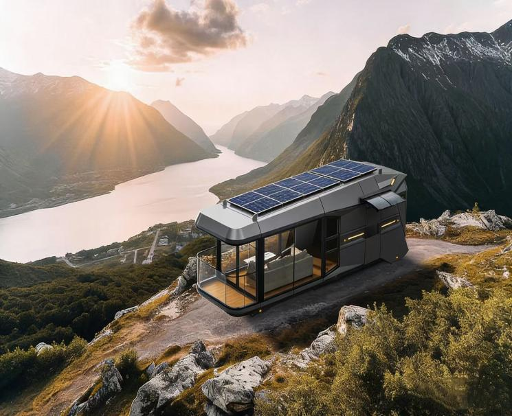 Offline environmental protection intelligent mobile home