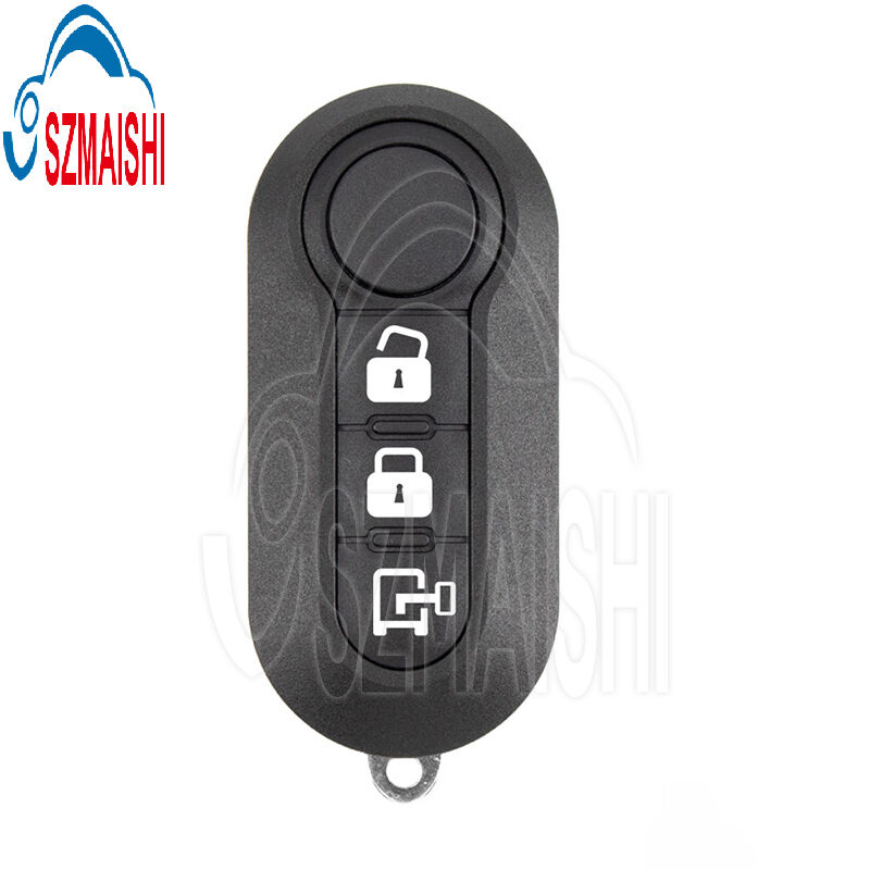 For Fiat 3Button 433MHz Remote Key Delphi System LTQFI2AM433TX PN 68334510AA 68269686AA