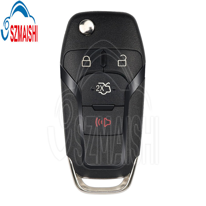 For 2013-2016 Ford Fusion Flip Key Fob Shell Case N5F-A08TAA Aftermarket Replacement