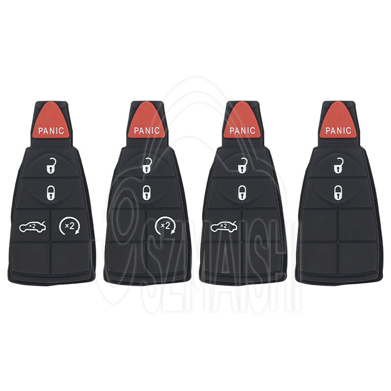 For 2008-2019 Chrysler Dodge Jeep Fobik Key Silicone Rubber Pad IYZ-C01C M3N5WY783X Aftermarket
