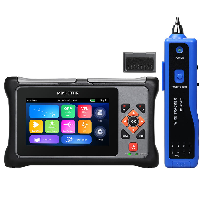 دستگاه بازتاب‌سنج حوزه زمانی نوری COMPTYCO KP800 UPC/APC پورت OTDR، اختیاری با آنالایزر تست فیبر نوری و تشخیص‌دهنده نقطه اتصال کوتاه و خطا تا 100 کیلومتر