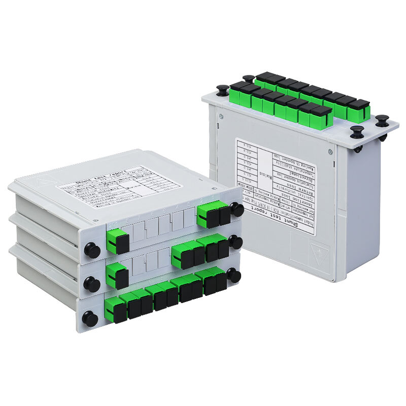 COMPTYCO  fiber optic splitter 1/8 plug-in card splitter 1/2/4/8/16/32/64splitter network level SC UPC/APC