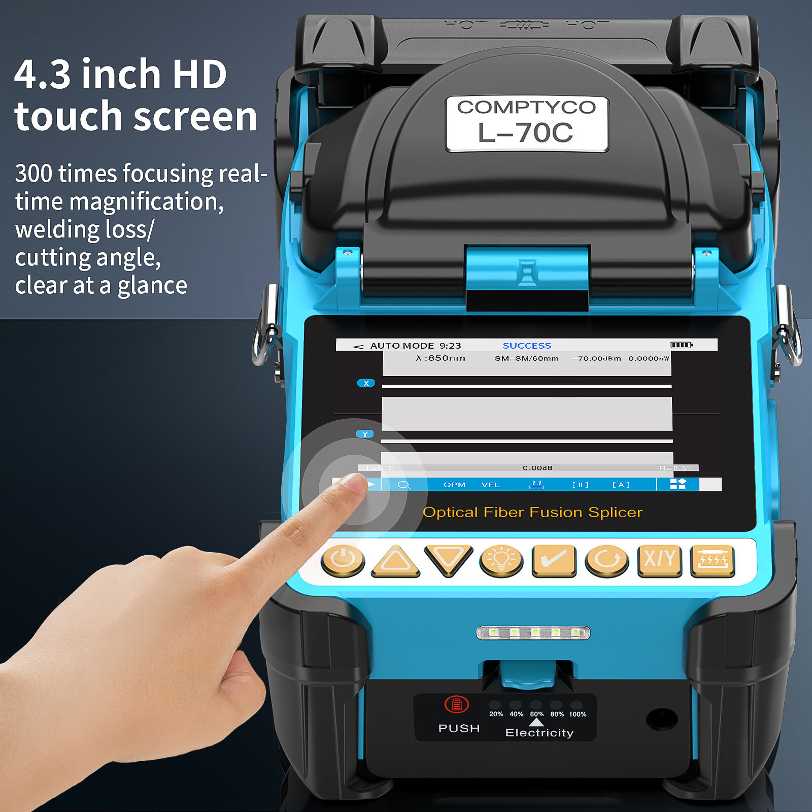 Multi-Connector Compatibility and Versatile Operation