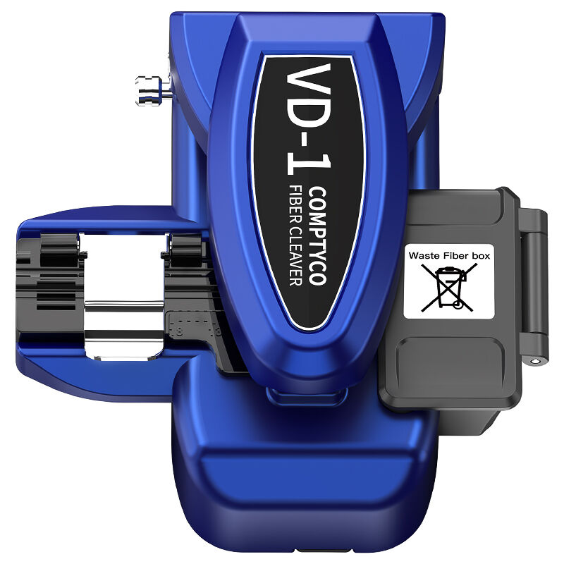 COMPTYCO VD-1 Hot Melt Cold Splicing Fiber Cutting Knife High Precision One Step Automatic Cutting of Bare Fiber Skin and Tail Fiber