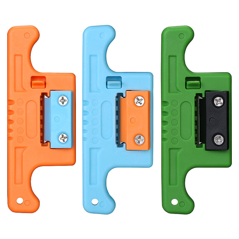 Mid-Span Access Tool 1.9-3.0mm HMSAT5 longitudinal cable cutter Strip center cable cutter AUA-05 Loose casing stripper 3 colors