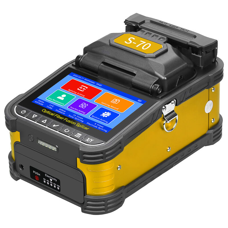 Pematerai Serat Optik COMPTYCO S-70 6 Motor Layar Sentuh Pematerai Serat Optik 7800mAh Pematerai Serat Optik