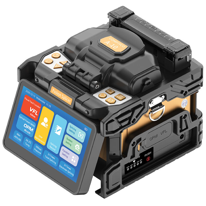 COMPTYCO A-10 6-motor 5-inch high-definition screen, button/touch dual operation, built-in light source+red light source, 6700mAh large capacity battery