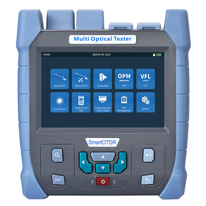 COMPTYCO AUA700 UPC/APC عاكس زمني بصري بالدومين مع OPM VFL OLS 100 كم 1310 1550 نانومتر جهاز اختبار محمول باليد
