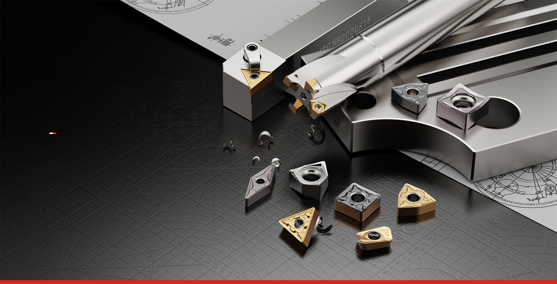 Set Di 18 Inserti In Carburo Di Tungsteno Per Tornio Del Legno - Con 6 Viti - Accessori Per Utensili Da Taglio
