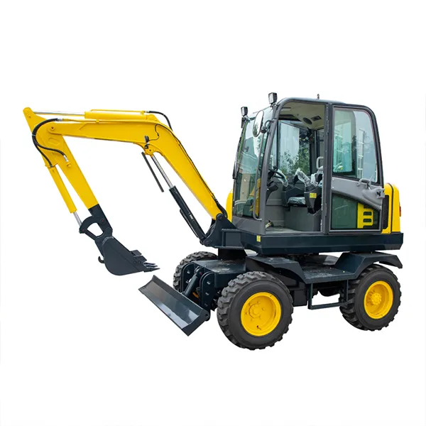 Hengwang HWL40 Wheeled Excavator: Compact Power for Precision Work