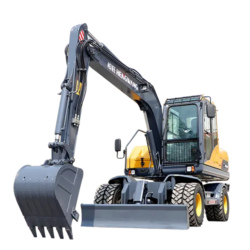 Hengwang HWL90 Wheeled Excavator: Compact Power for Every Challenge