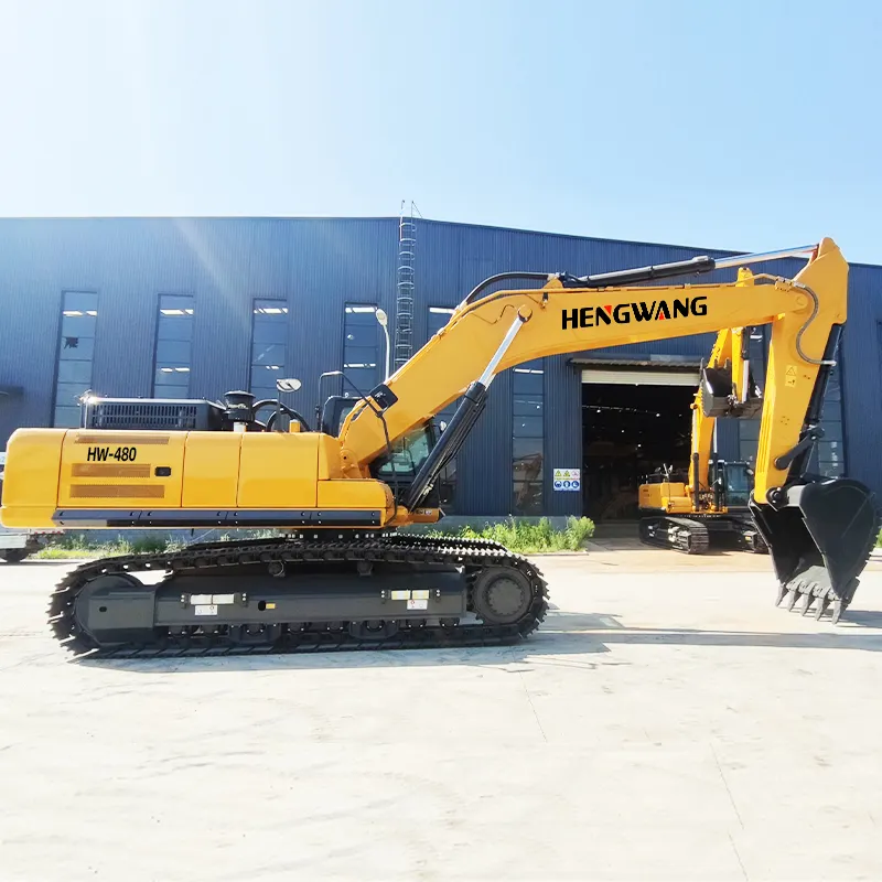 Hengwang HW480 Large Excavator: Precision Engineering for Heavy Lifting