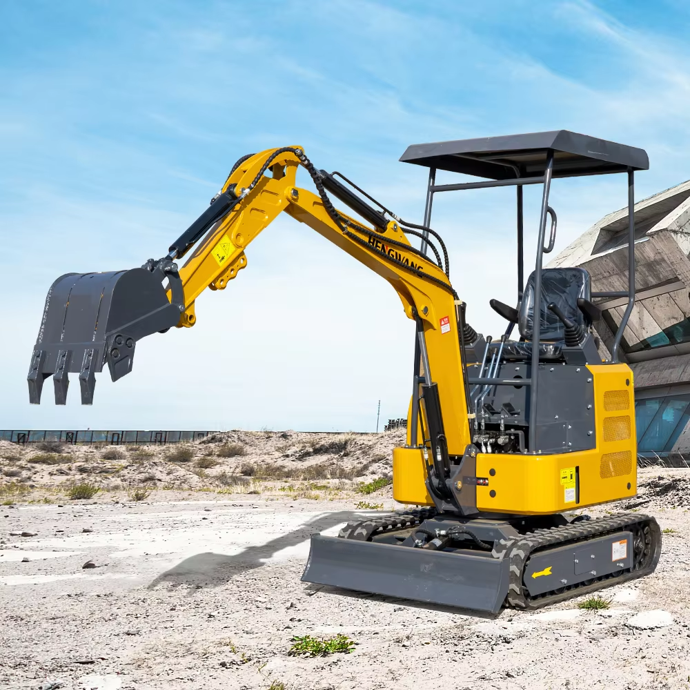 The Versatile HW-17 Mini Excavator by Hengwang: Compact Power