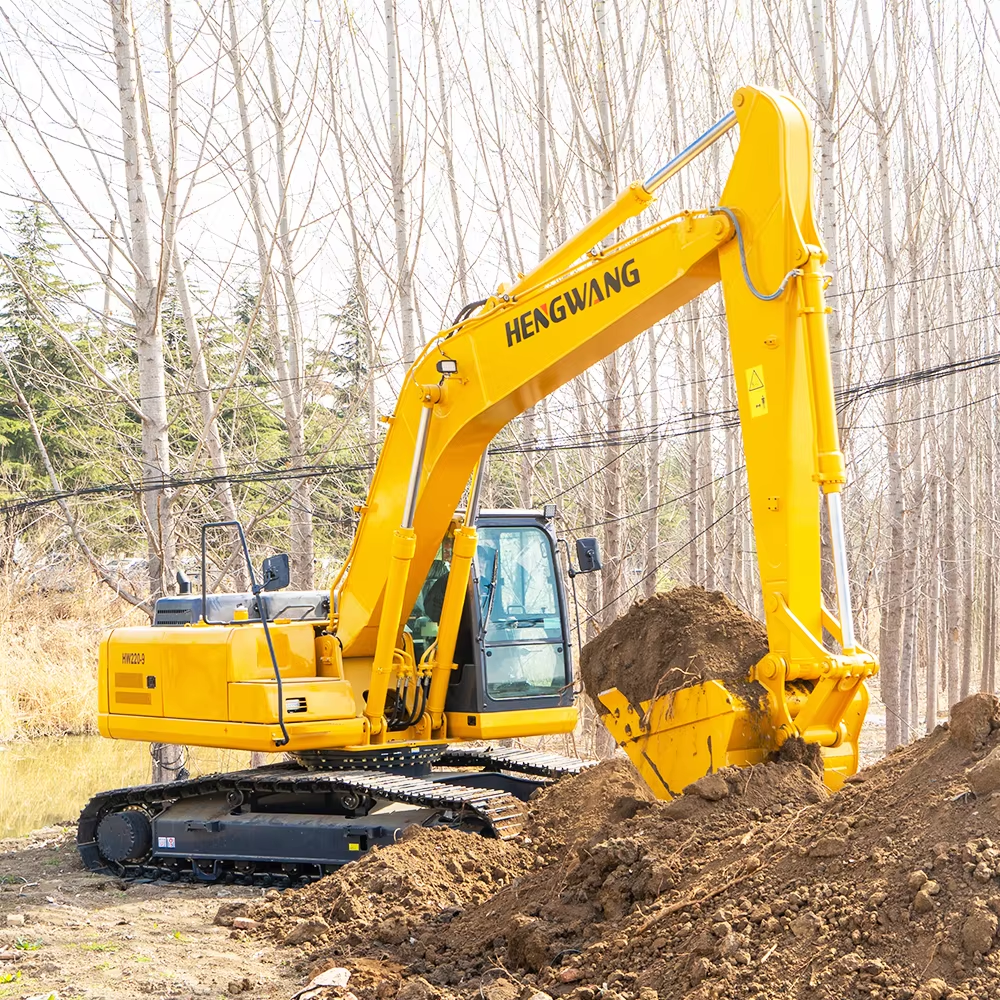 Hengwang HW-220 Excavator: Precision and Power for Large-Scale Applications