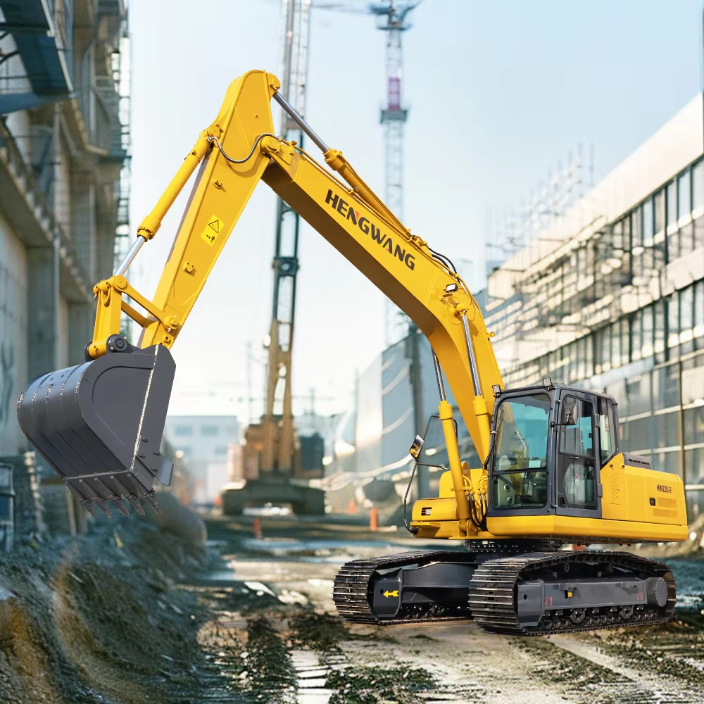 Hengwang HW-220 Excavator: Precision and Power for Large-Scale Applications