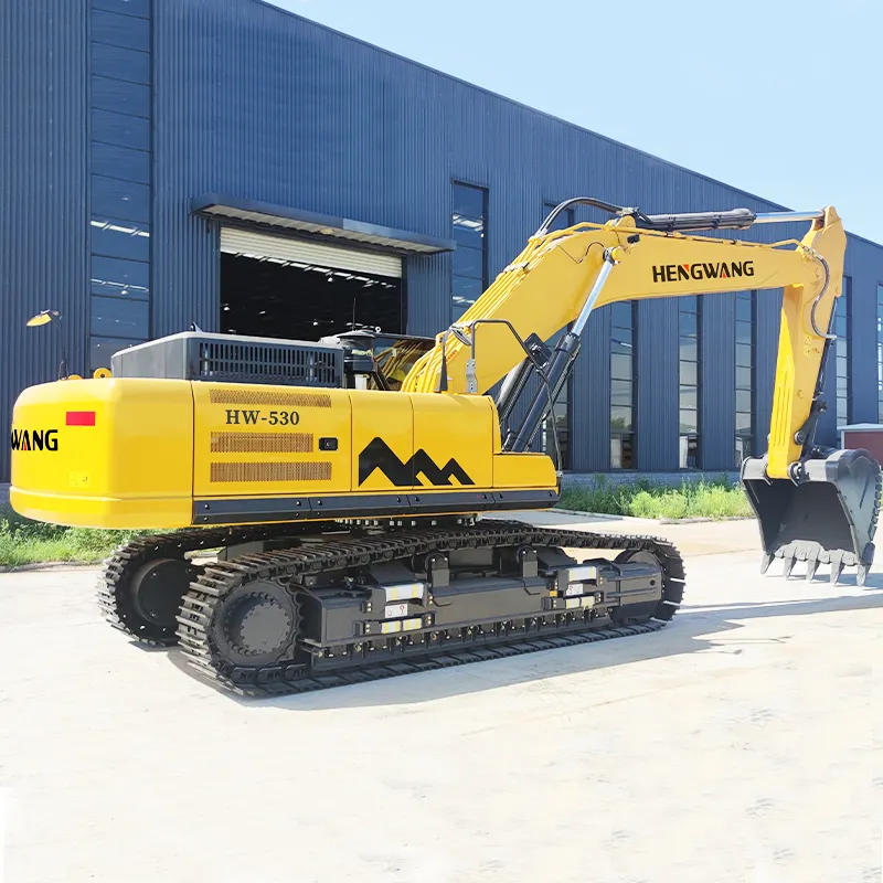 Hengwang HW530 Large Excavator: Heavy-Duty Power for Major Projects