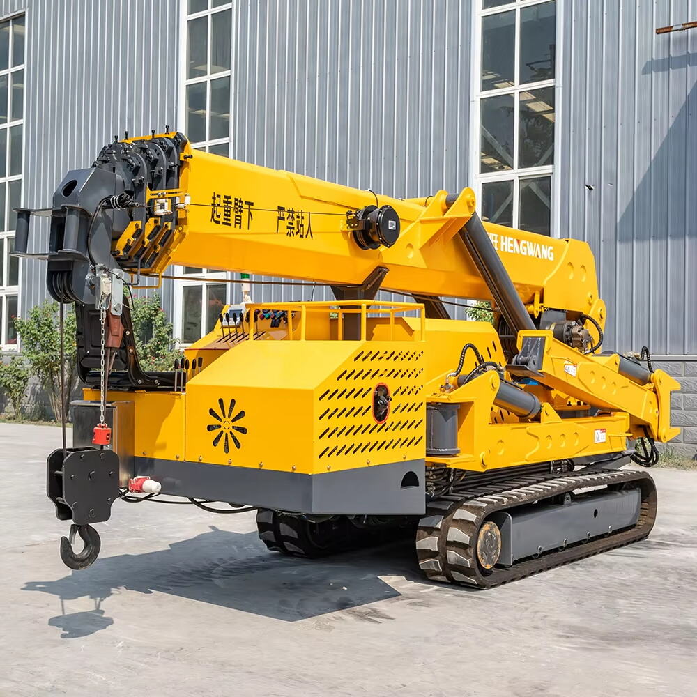 How Does a Spider Crawler Crane Enhance Lifting Safety?